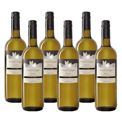 Case of 6 Colli Vicentini Pinot Grigio 75cl White Wine
